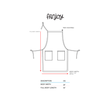 Load image into Gallery viewer, Stephanie Soo 'BISS' Pink Apron