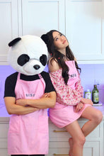 Load image into Gallery viewer, Stephanie Soo 'BISS' Pink Apron