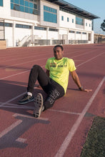Load image into Gallery viewer, Kevin Langue 1MORE Work For It Neon Green Shirt
