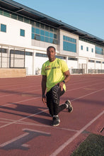 Load image into Gallery viewer, Kevin Langue 1MORE Work For It Neon Green Shirt
