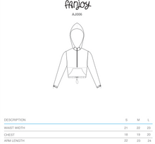 Load image into Gallery viewer, Liane V: Special Edition Unicorn Cropped Windbreaker Hoodie
